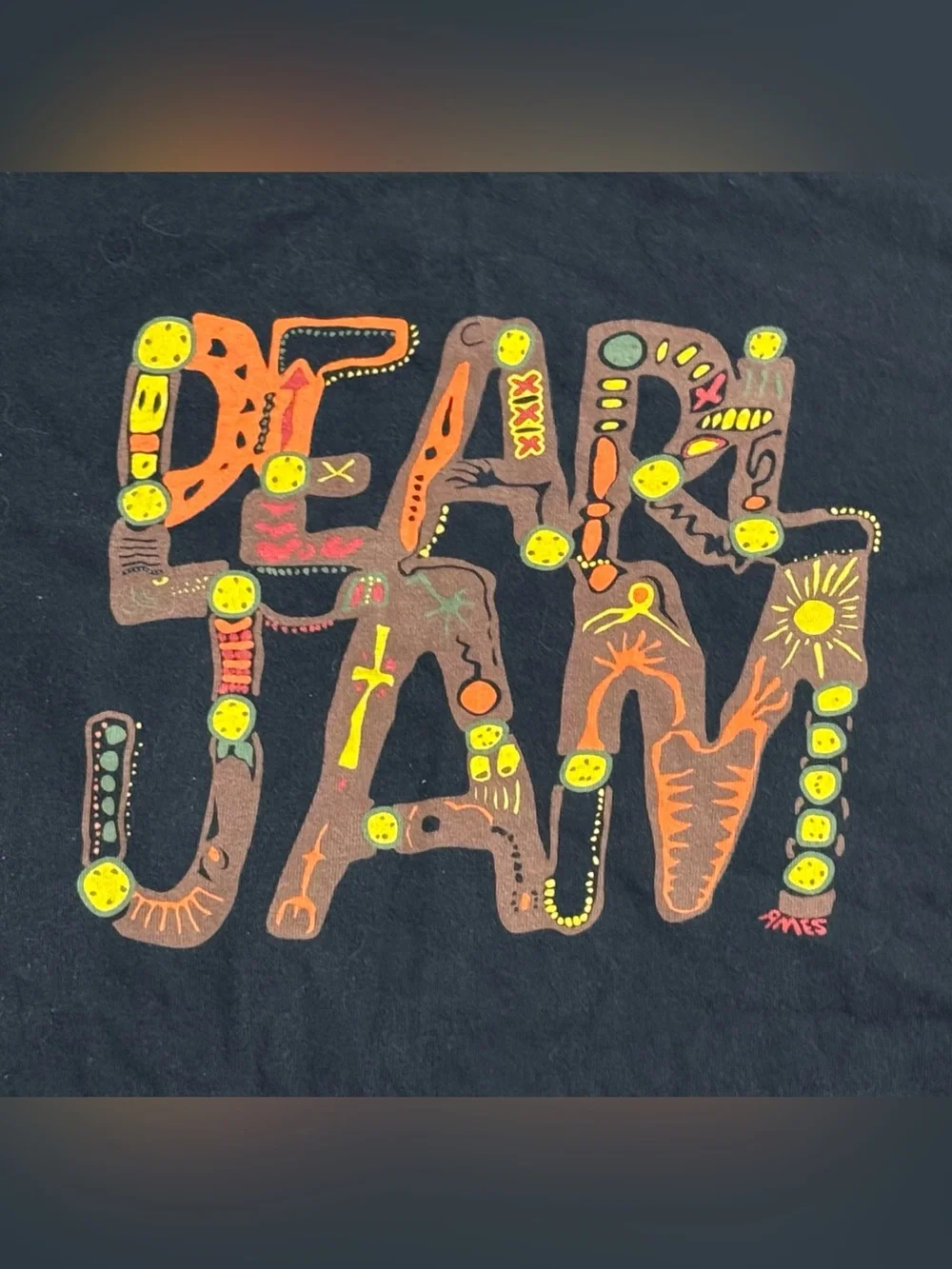 Rare vintage Pearl Jam tee shirt Jam Music For Rhinos - Picture 3 of 5